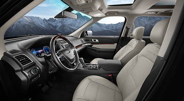 2015 Ford Explorer Platinum Interior